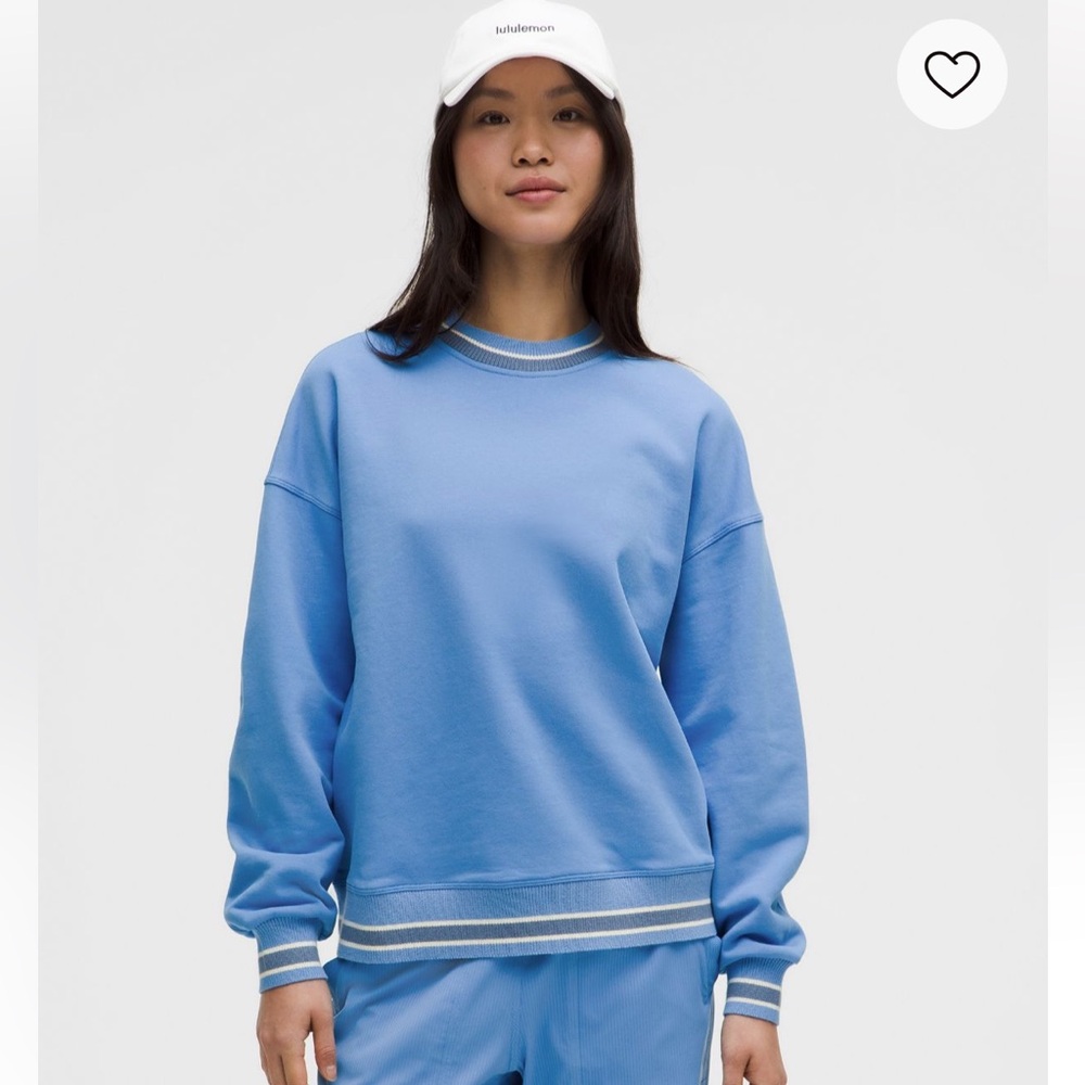 Lululemon Perfectly Oversized Ringer Crew